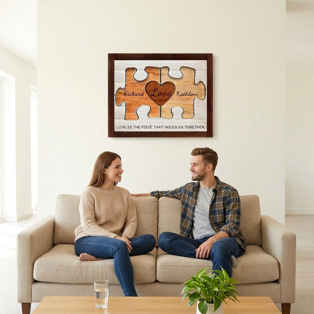 Wood Puzzle Canvas Prints