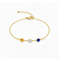 Custom Birthstone Bracelet – Personalized Gift for Mom, Grandma, Wife, Daughter, or Sister, Perfect for Birthday, Mother’s Day, Christmas, Anniversary