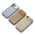 Personalized Leather Phone Case with Initials, Custom Engraved Monogram Phone Case, Premium Genuine Leather iPhone Case, Personalized Phone Cover