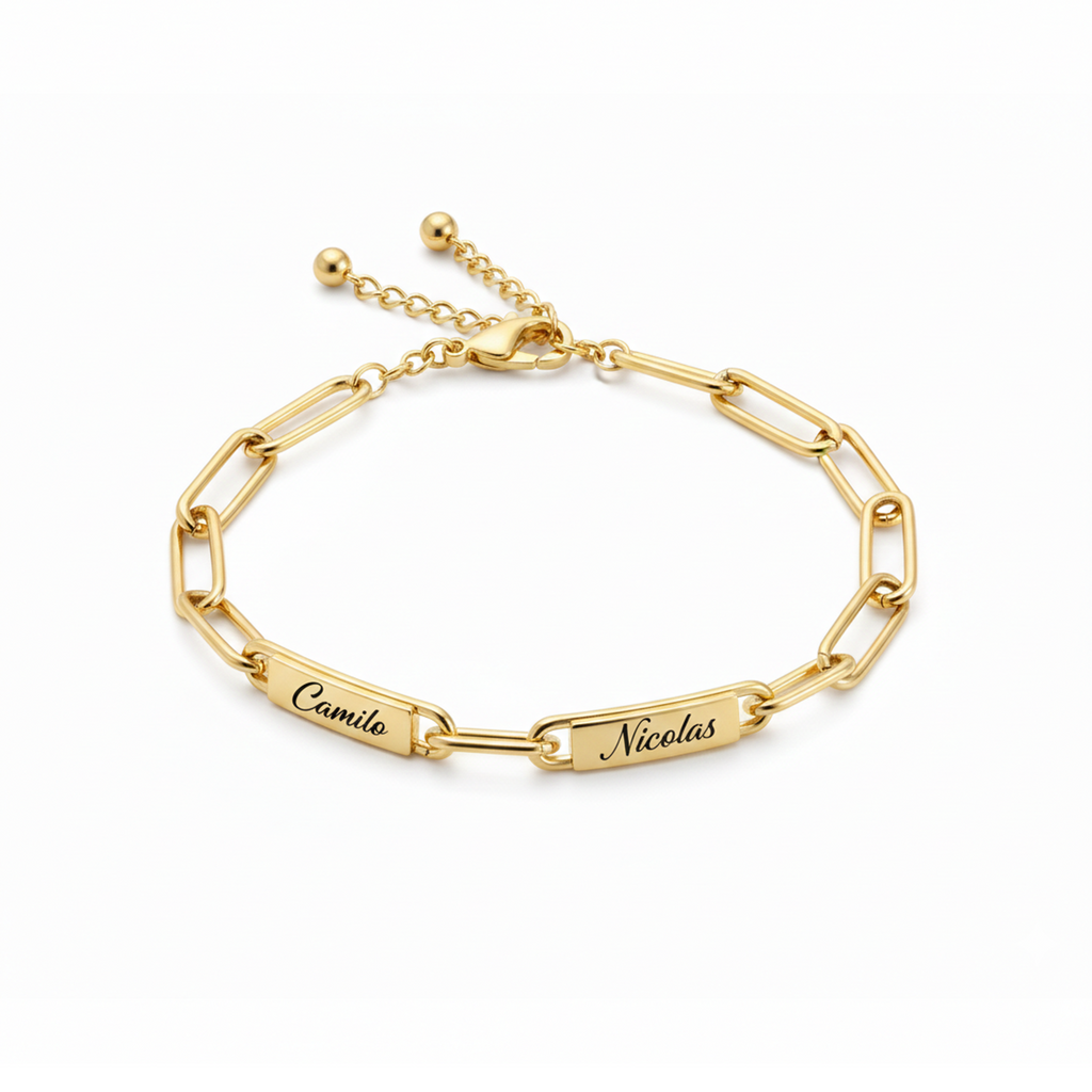 Personalized Mom Bracelet, Custom Multiple Children’s Names Bracelet, Custom Women’s Bracelet, Mother’s Day Birthday Christmas Gift