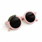 Personalized Sunglasses with Kid‘s Name, Custom Kids Sunglasses, Cute Toddler Sunglasses, Summer Beach Sunglasses for Boys Girls, Kids Birthday Party Favor, Pool Party Sunglasses