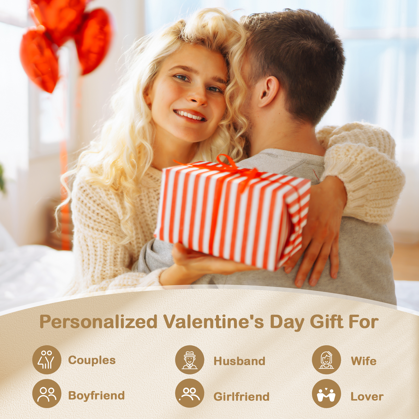 Toiles imprimées personnalisées avec les noms du couple, panneaux de signalisation vintage, cadeaux pour la Saint-Valentin, Noël, fiançailles, mariage, anniversaire (pour lui, elle, mari, femme, petit ami, petite amie).