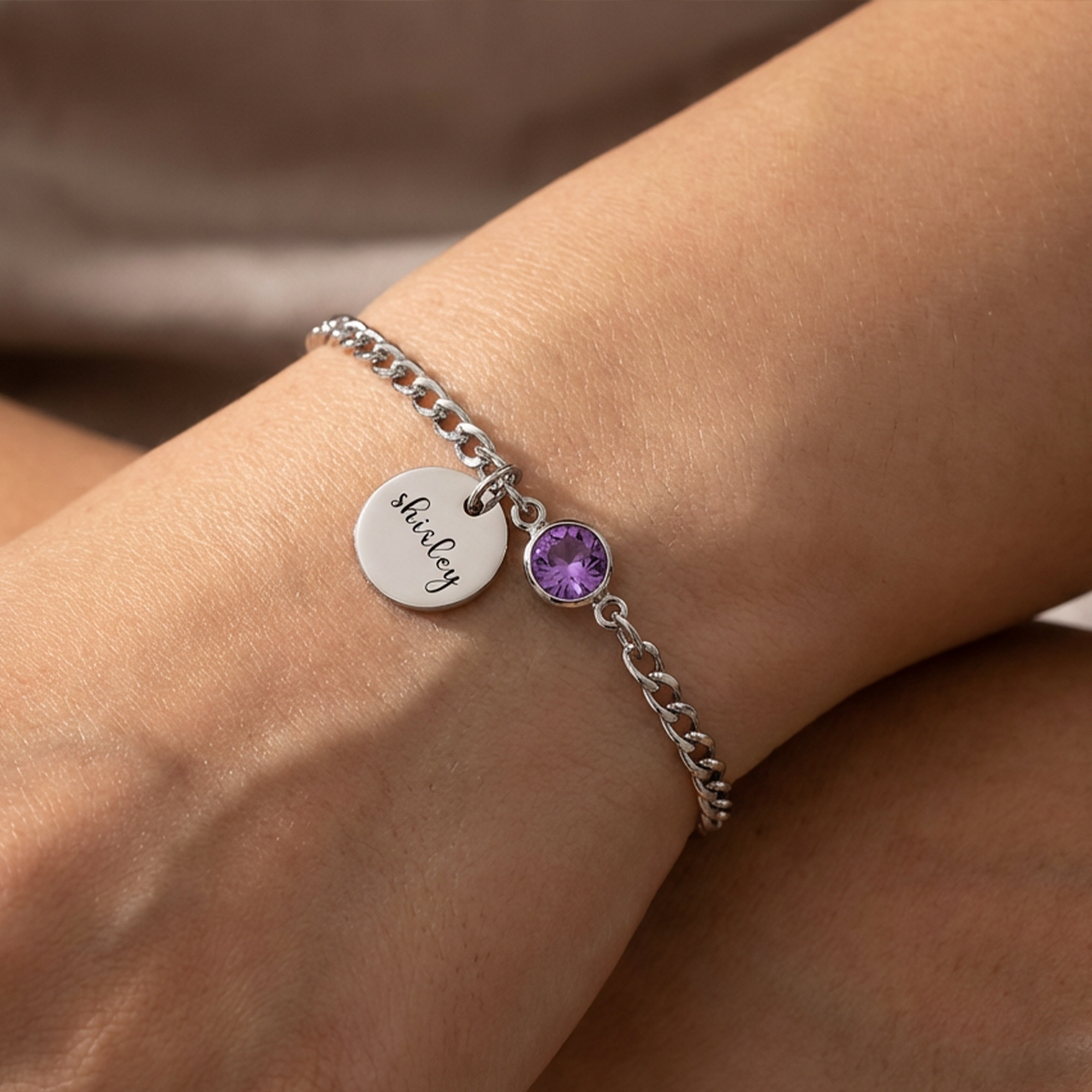 Custom Women's Bracelet Gifts for Mom, Grandma, Wife, Daughter, Girlfriend, Sister | Engraved Names, Initials, Dates | Perfect for Birthday, Mother’s Day, Christmas, Anniversary, Valentine's Day