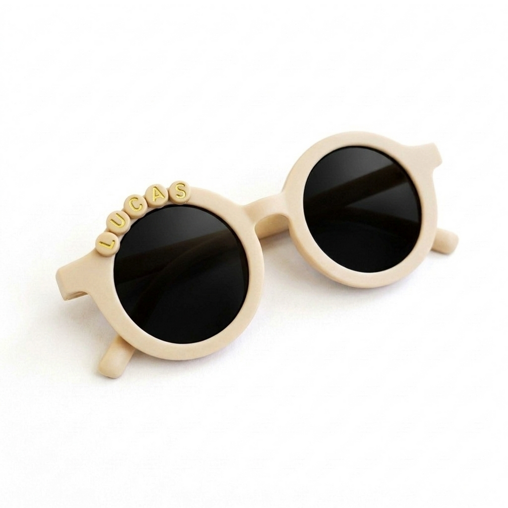 Personalized Sunglasses with Kid‘s Name, Custom Kids Sunglasses Gifts, Baby Sunglasses Gifts, Toddler Gift, Summer Sunglasses for Boys Girls, Kids Birthday Party Favor, Pool Party Sunglasses