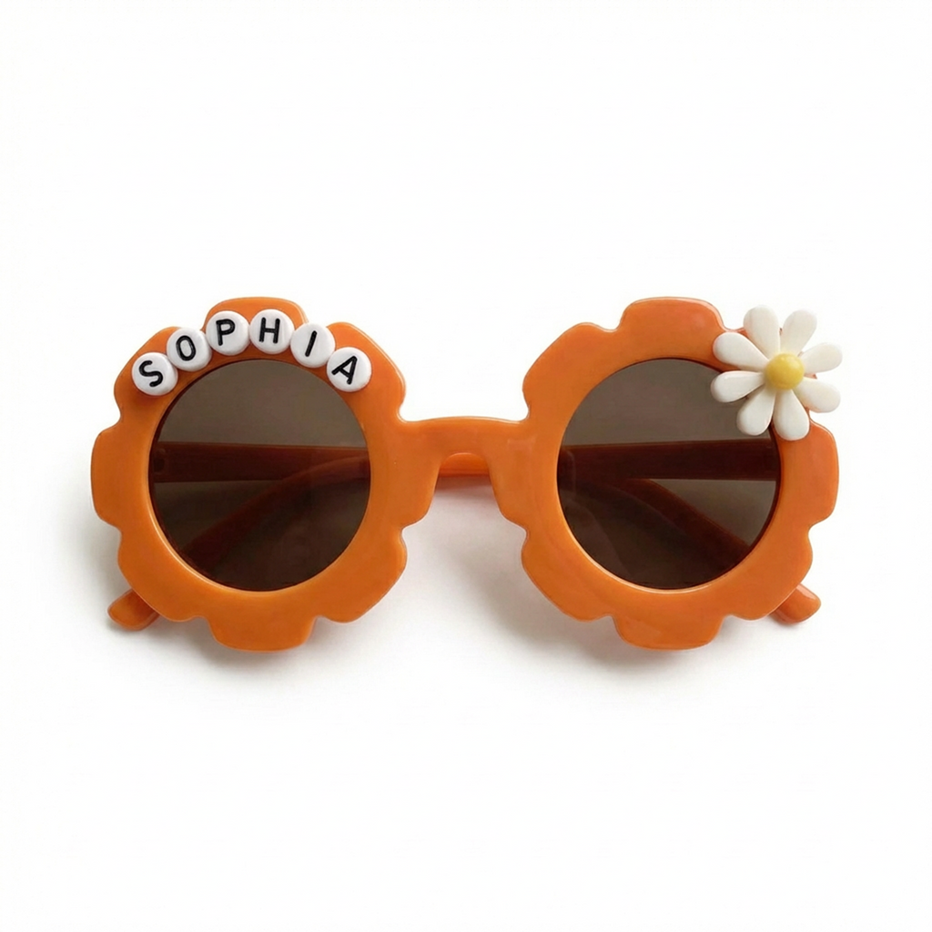 Personalized Kids Sunglasses with Name, Custom Baby Toddler Sunglasses Gift, Kids Birthday Gift, Party Favor Sunglasses Gift, Boys Girls Summer Beach Vacation Sunglasses Gift