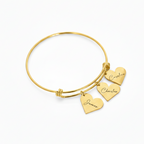 Custom Mom Bracelet with Children’s Names, Personalized Mother’s Day, Birthday, Christmas Gift