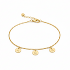 Bracelet personnalisé initiales maman plusieurs lettres, bracelet initiales enfants personnalisé, cadeau fête des mères, cadeau d'anniversaire, cadeau de Noël
