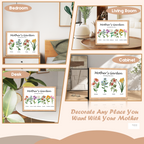 Custom Mom’s Garden Canvas Print, Personalized Mama’s Garden Wall Art, Mother’s Day, Christmas, Birthday Gift