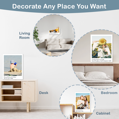 Custom Pet Memorial Canvas – Hand-Painted Portraits of Dogs, Cats, or Pets, Personalized Name & Photo, High-Quality Wall Art, Emotional Gift for Pet Owners & Pet Loss Tribute