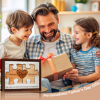 Dad You Are The Piece That Holds Us Together Prints, Custom Father's Day, Birthday, Christmas Gift