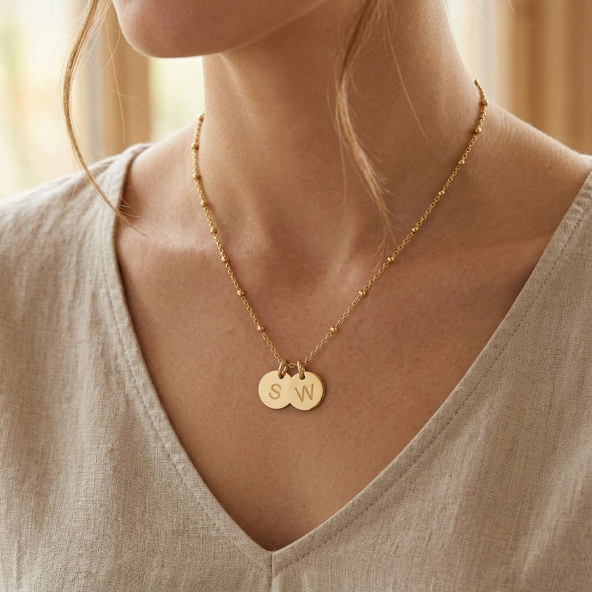 Collier prénom personnalisé, Bijoux initiaux personnalisés, Cadeau d'anniversaire, Fête des mères, Saint-Valentin, Noël, Anniversaire de mariage
