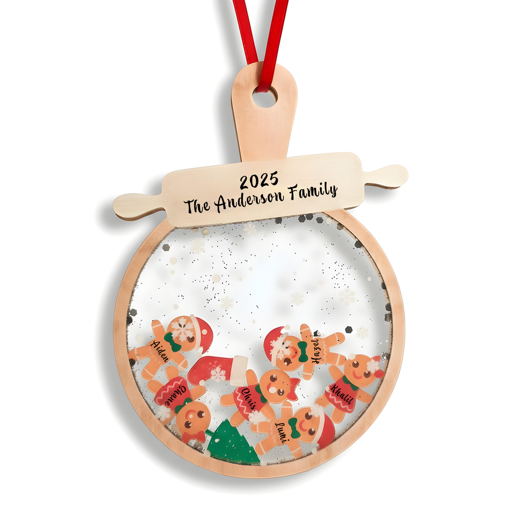 Personalized Christmas Ornaments Gift, Custom Christmas Ornaments Gift, First Christmas Gift, Family Christmas Gift