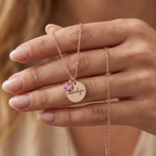 Personalized Birthstone Necklace for Women, Unique Birthday Gifts, Anniversary Gifts, Valentine's Day Gifts for Her, Wife, Girlfriend, Perfect Mother’s Day, Christmas Gifts for Mom, Grandma