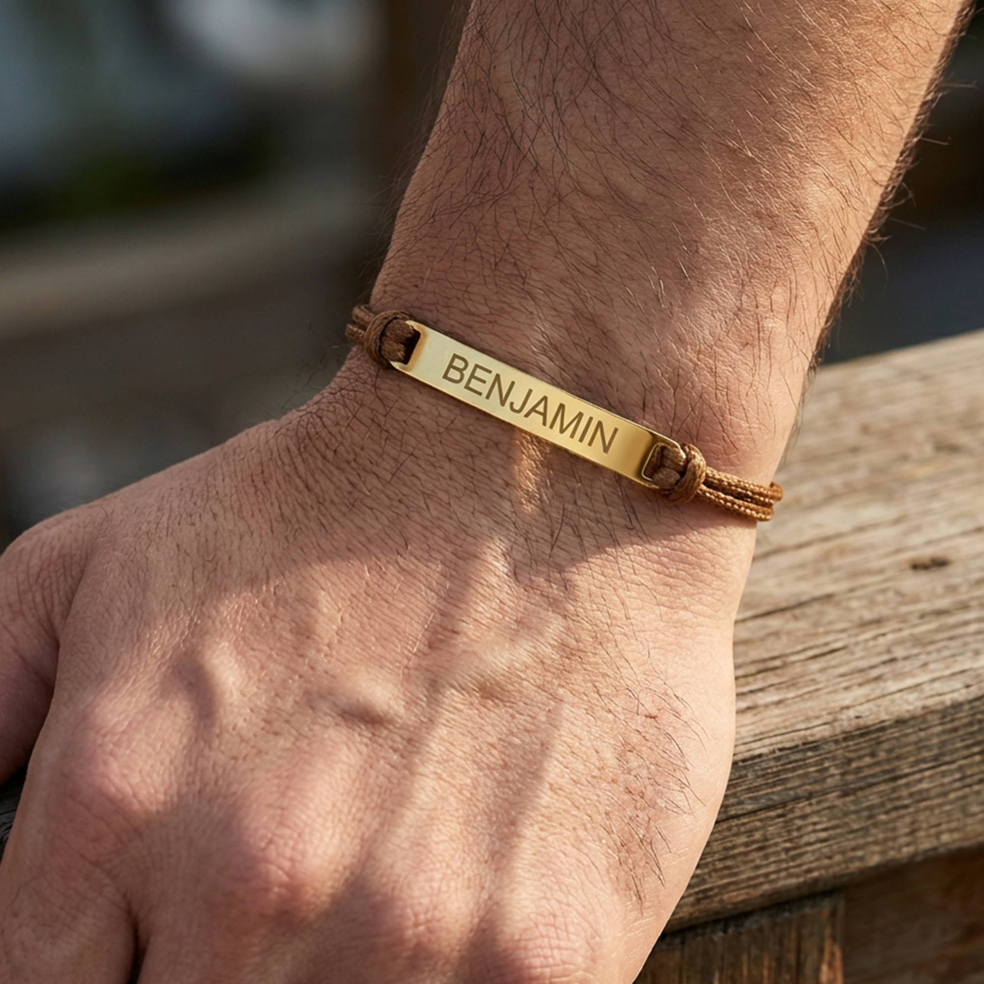 Custom Engraved Men's Bracelet with Name, Personalized Anniversary, Birthday, Valentine’s Day, Christmas, Father's Day Gifts for Him, Husband, Boyfriend, Dad, Grandpa