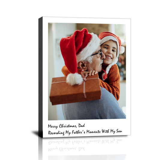 Create Your Own Personalized Canvas Wall Art – Custom Photo Prints with Quotes, Names, Dates | Unique Thoughtful Personalized Gifts for Birthday, Mother's Day, Father's Day, Christmas, Thanksgiving, Anniversary, Wedding, Engagement, Housewarming