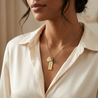 Custom Couples Birthstone Necklace with Engraved Name for Him & Her, Unique Anniversary, Birthday, Valentine’s Day Gift Ideas, Perfect Personalized Gifts for Boyfriend, Girlfriend, Husband, Wife